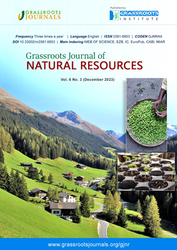 VOLUME 6, ISSUE 3 (DECEMBER 2023) | Grassroots Journal of Natural Resources